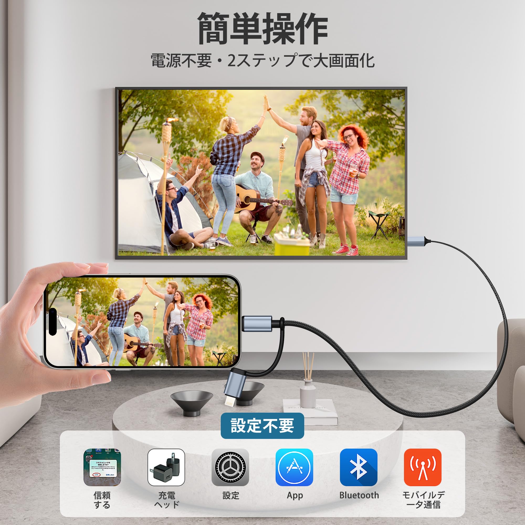 Amazon | Idoove iphone hdmi変換ケーブル タイプc 2-in-1 Lightning Amazon | Idoove iphone hdmi変換ケーブル タイプc 2-in-1 Lightning